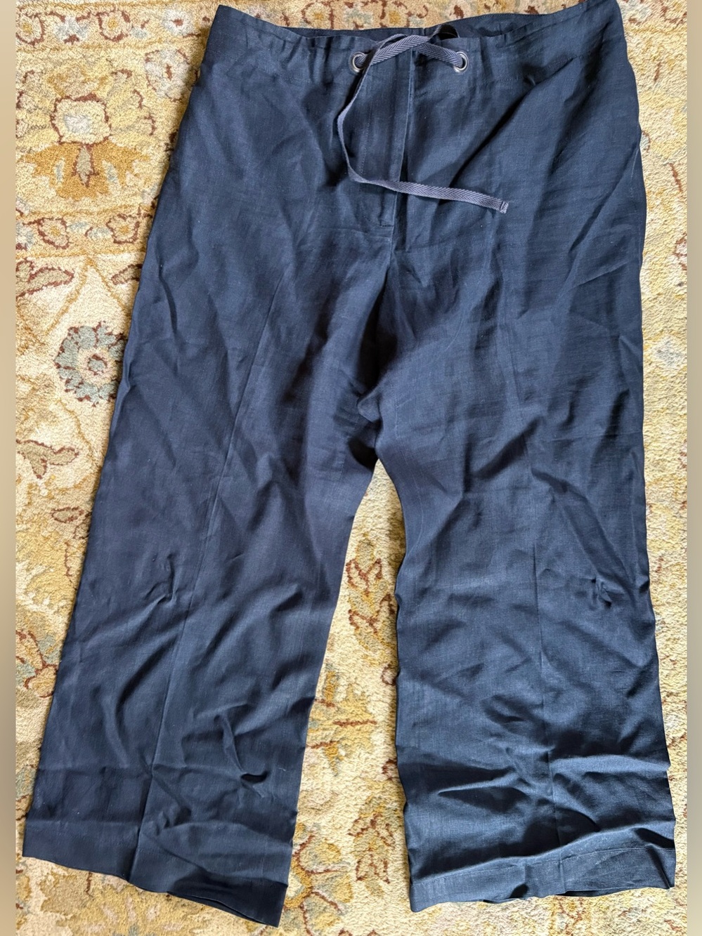 J. Crew Men's Navy Drawstring Chinos